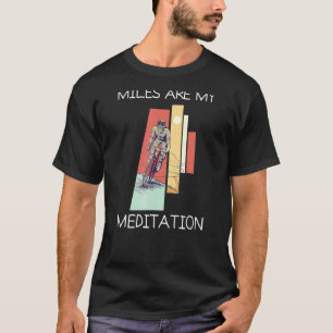 Miles Meditatie Mountainbike MTB Fietsen T-shirt