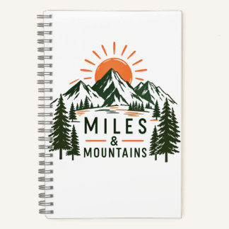 Miles & Mountains Journal Notitieboek