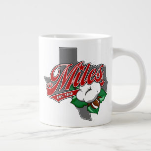 "MILES, TEXAS - KATOEN" 20oz Giant Coffee Mok
