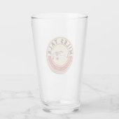 MilesTalk Pint Glass Glas (Achterkant)