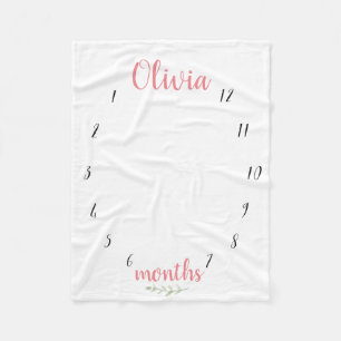 Milestone Blanket Fleece Deken