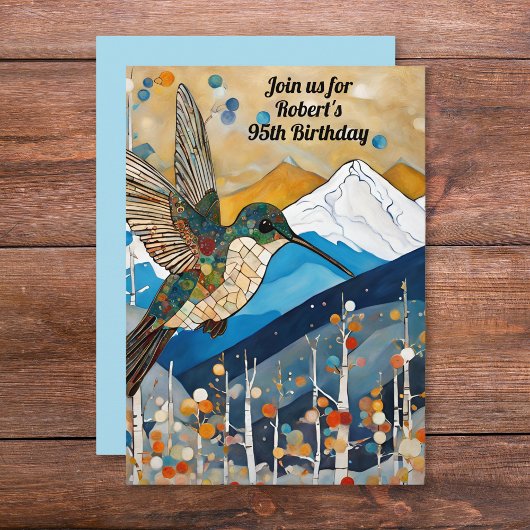 Milestone Mens Birthday Party Invitation Kaart