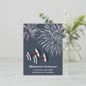 Milestone Merci pour votre engagement Foil Carte P (Debout devant)