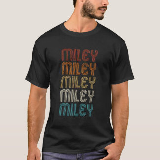 Miley Gift Voornaam Pride Retro  Di T-shirt