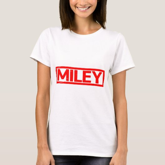 Miley Stamp T-shirt (Voorkant)