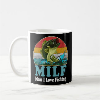 MILF Funny Man I Love Vist Addical Retro Koffiemok