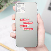 Milf Hunter Sticker Pack ( Red ) (Telefoon)