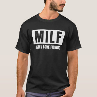 MILF Man Ik hou van Gevist Vintage T-shirt