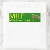 MILF Man, J'aime les grenouilles Stickers Meilleur (Sac)