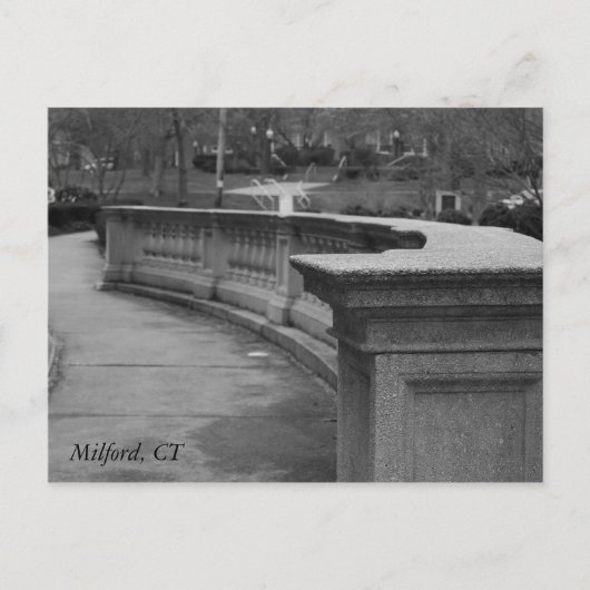 Milford, carte postale CT (Devant)