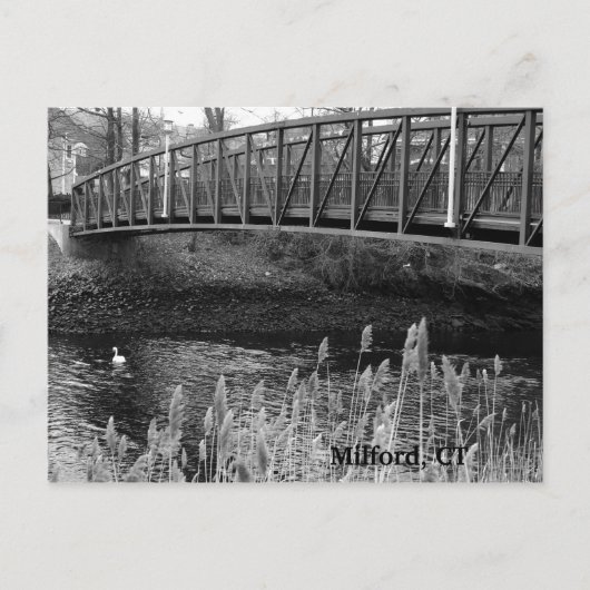 Milford, carte postale CT (Devant)