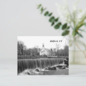 Milford, CT Duckpond Carte postale (Debout devant)