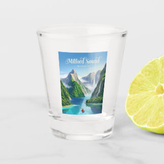 Milford Sound Nieuw-Zeeland Shot Glas