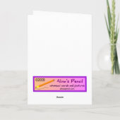 milieu-CFL-Kaart Feestdagen Kaart (Achterkant)