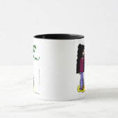 Milieu "Coincé Dans L'Aiguille Avec Vous" Mug (Centre)
