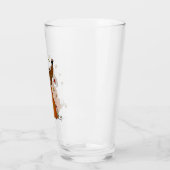 Milieu dans une pile de verre Feuille Tumbler (Gauche)