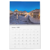 Milieu de calendrier de la Croatie Dubrovnik (Jan 2027)