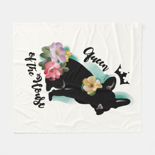 MILIEU de la couverture | d'ouatine de bouledogue (Devant (Horizontal))