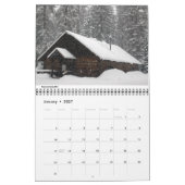Milieu du calendrier 2016 de pays de Yaak (Jan 2027)
