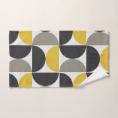 Milieu du siècle moderne Turmeric Gunmetal (Serviette à main)