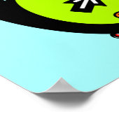 Milieu en aap mascot v1 poster (Hoek)