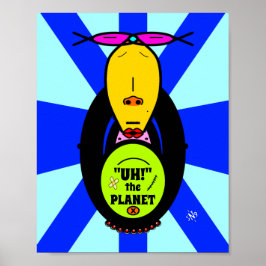 Milieu en aap mascot v1 poster