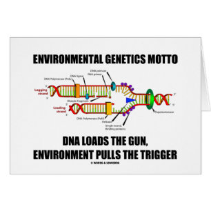 Milieu Genetisch biotica Motto DNA Loads Environme