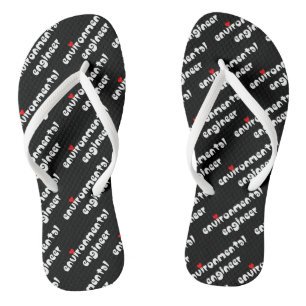 Milieu-ingenieur Hart Teenslippers
