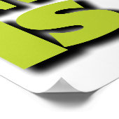 Milieu is Levensvervuiling is Dood Poster (Hoek)