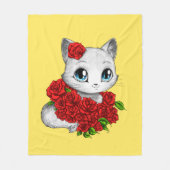 MILIEU rose romantique de couverture d'ouatine de (Devant)