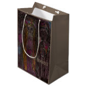 Milieu, sac moyen mat de cadeau "JUSTE DIVORCÉ " (Devant Angle)