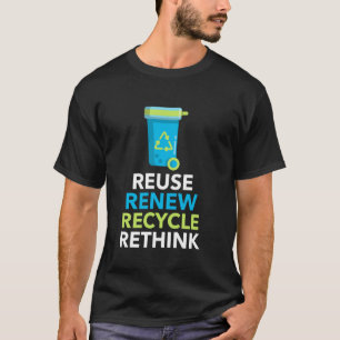 Milieuactivisme Recyclen Hergebruik Hernieuwen Her T-shirt