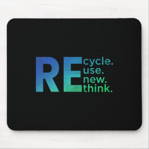Milieuactivisme van kind - Recyclen Hergebruik Ver Muismat