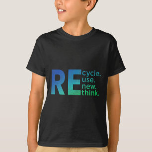 Milieuactivisme van kind - Recyclen Hergebruik Ver T-shirt