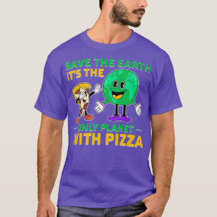 Milieuactivist Pizza Lover T-shirt Funny Quote