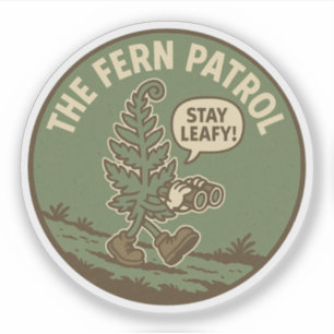 Milieuactivist Plantenliefhebber Verrekijker Sticker