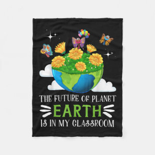 Milieubescherming in de toekomst van onze planeet fleece deken