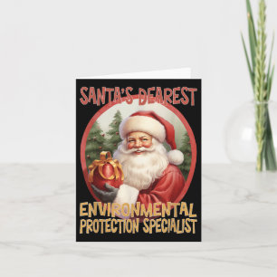 Milieubeschermings specialist Christmas Holi Kaart