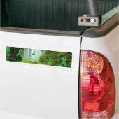 Milieubewust kunst door Mark Thaler Bumpersticker (Op Truck)