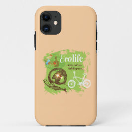 Milieubewust ontwerp voor Natuur liefhebbers iPhone 11 Hoesje