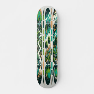 Milieubewustzijn en duurzaamheid skateboard