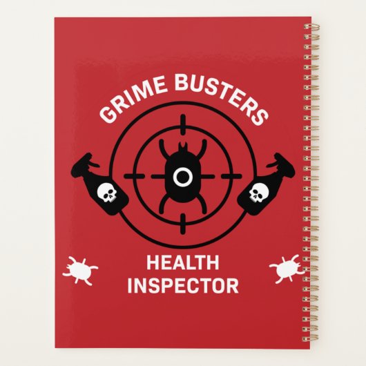 Milieugezondheidsfunctionaris Planner (Achterkant)