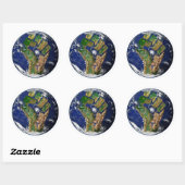 Milieukracht Ronde Sticker (Vel)