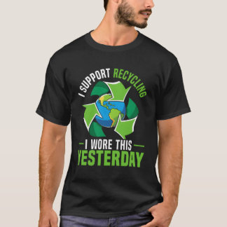 MilieuOntalist Natuur Recycling Moeder Eh Dag T-shirt