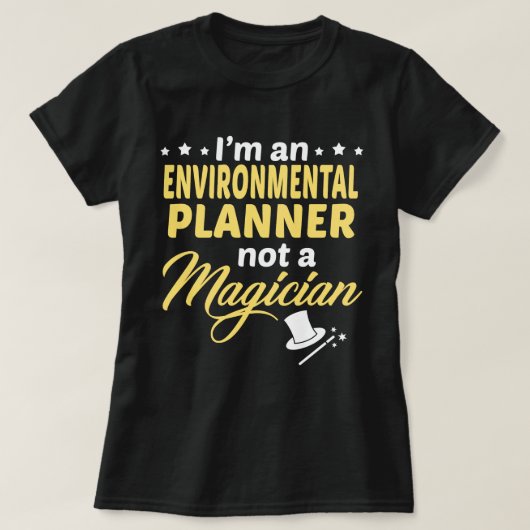Milieuplanner T-shirt (Design voorkant)