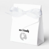 Milieuvriendelijk: beperk uw milieu-impact bedankdoosjes (Voorkant Zijde)