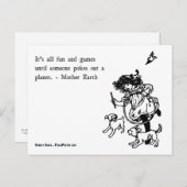 Milieuvriendelijk Briefkaart (Voorkant / Achterkant)