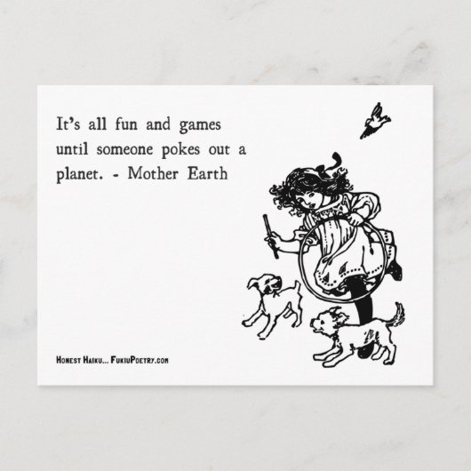 Milieuvriendelijk Briefkaart (Voorkant)