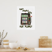 Milieuvriendelijke aarddag poster (Keuken)