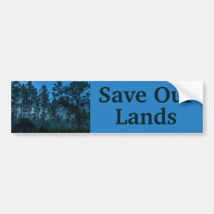 Milieuvriendelijke Bumpersticker